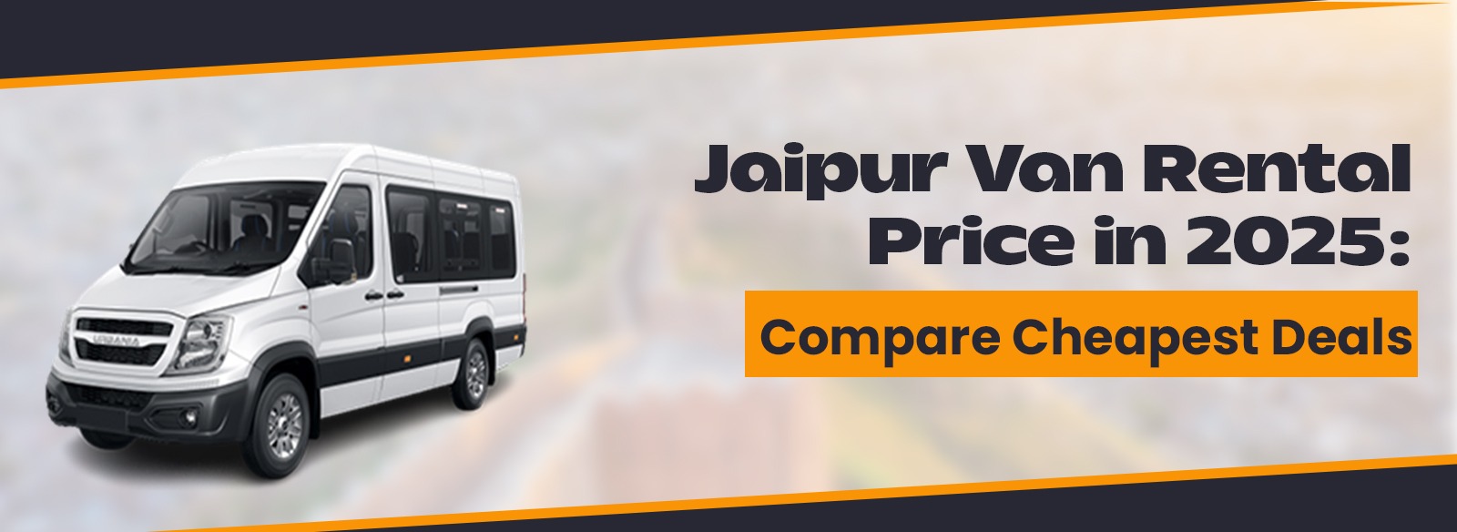 Jaipur Van Rental Price in 2025
